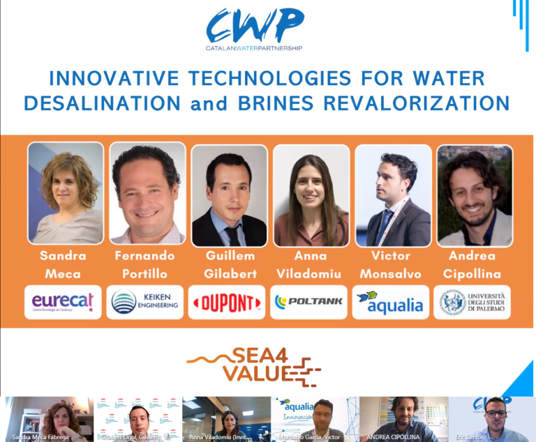 INNOVATIVE TECHNOLOGIES FOR WATER DESALINATION AND BRINES REVALORIZATION