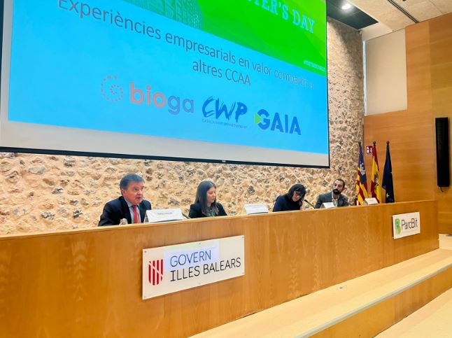 SERGI COMTPE REPRESENTS CWP AT THE I CLUSTER DAY HELD IN MALLORCA