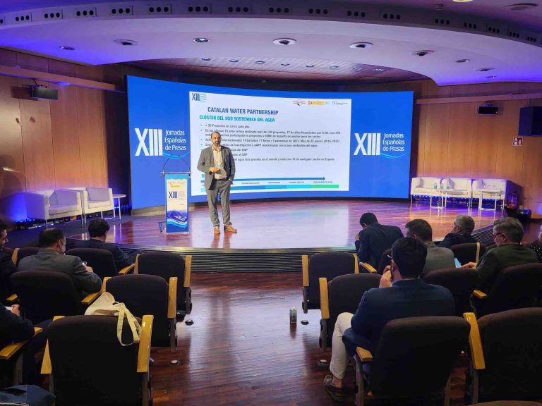 Xavier Amores, director of the CWP, participates in the XIII Spanish Conference on Dams