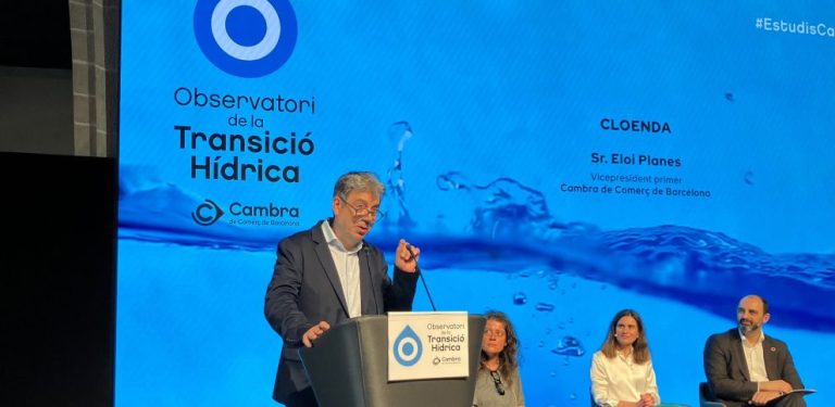 “Transició hídrica als sectors i activitats econòmiques”: el full de ruta per a una transició hídrica factible i sostenible