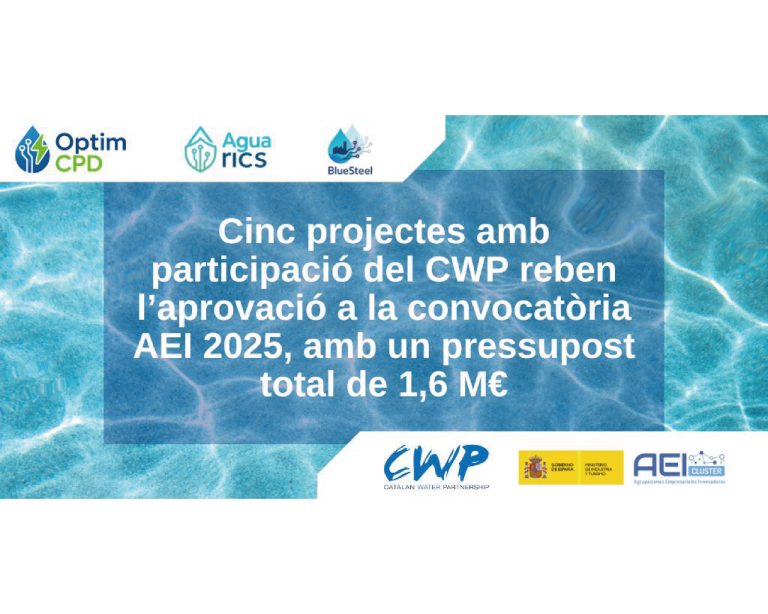 Cinc projectes amb participació del CWP reben l’aprovació a la convocatòria AEI 2025, amb un pressupost total de 1,6 M€